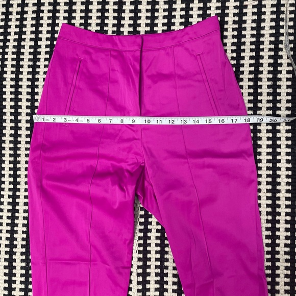 H&M Fuchsia High-waisted Polyester Pants 6 - Picture 7 of 7